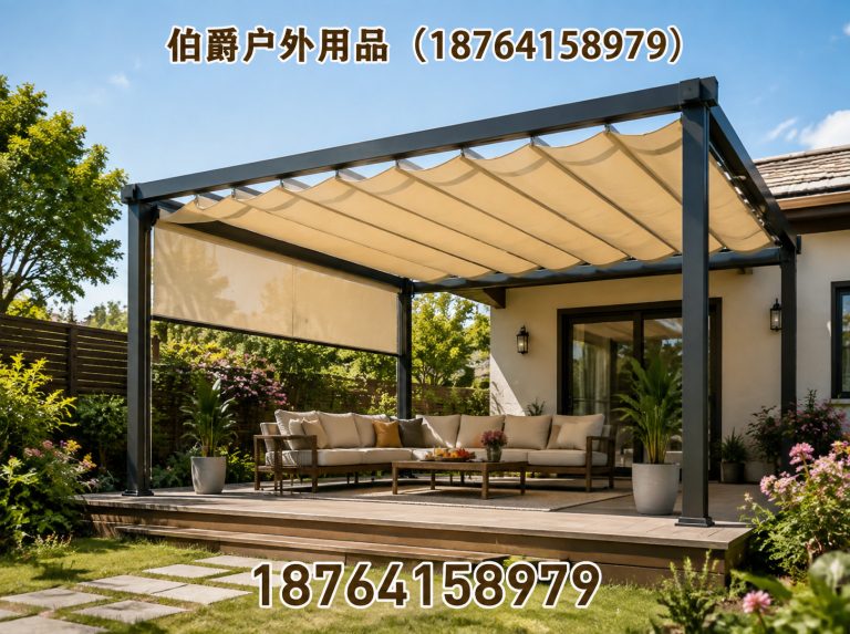 济南铝合金凉亭展示图