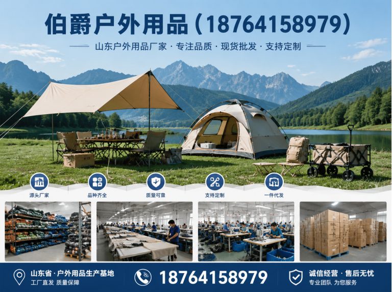 济南山东户外用品厂家展示图